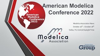 American Modelica Conference 2022 - Bulding Energy 1 Session