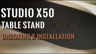 Poly X50 Table Stand - Unboxing & Installation