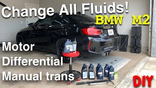 DIY: BMW M2 Oil, Differential & Manual Transmission Fluid Change