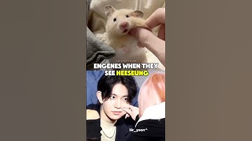 Heeseungs cheek is so squishy🤏🏻 #heeseung #enhypen #shorts #kpop
