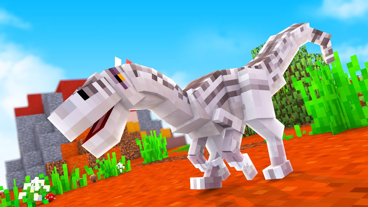 Minecraft Novo Velociraptor Jurassic World Ep55 Youtube 