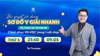 [LIVESTREAM 2K6] - BÍ THUẬT CÔNG PHÁ CỰC TRỊ HÀM SỐ BẰNG SƠ ĐỒ V | Thầy Nguyễn Tiến Đạt