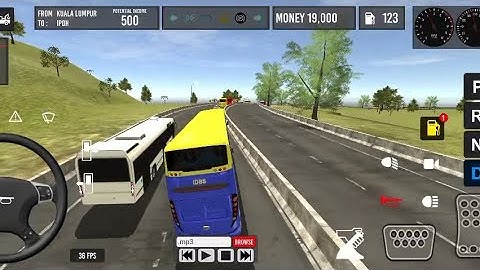 IBDB Bus simulator | Malaysia Bus simulator 3d studio Gameplay Android, iOS #bussimulator