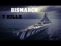 World of Warships - Bismarck - 7 Kills - 209K Damage