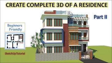 How to make 3d in SketchUp from AutoCAD- Part II