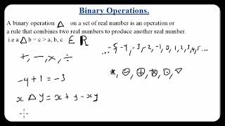 Famous Binary Operations Explained | Solve Any Question Easily (WAEC, JAMB, NECO Maths) Wealth