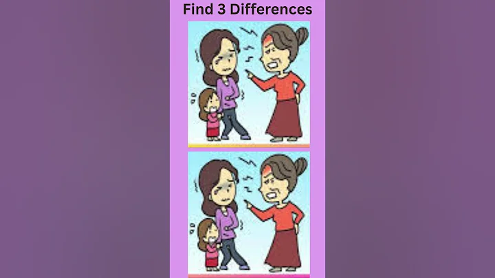 Find the 3 Differences in 30 Seconds! | Spot the Difference Game #shorts #challenge #viral #spot