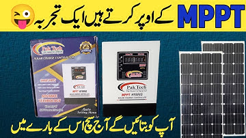 PAK Tech 65A Solar MPPT charge Controller for DC loads Tutorial |Hybrid plus| Prices in Pakistan