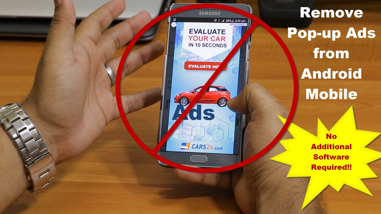 to remove Popup ads from Android Mobile 100% Free | No tools - YouTube