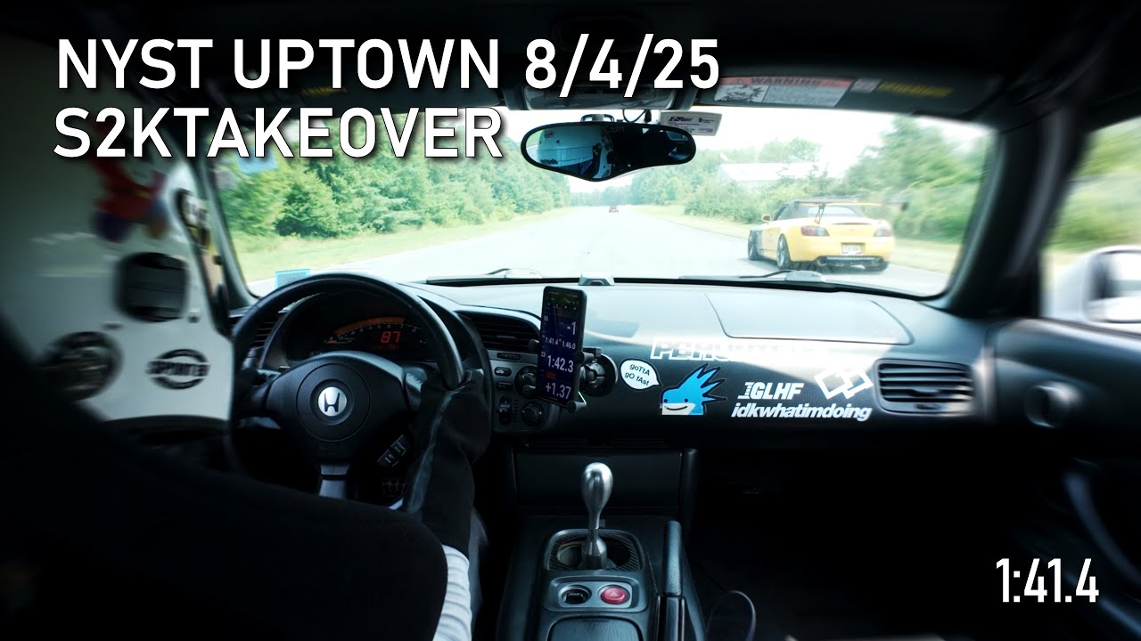 NYST Uptown S2KTakover 8/4/25 - 1:41.4 NYST Uptown S2KTakover 8/4/25 - 1:41.4