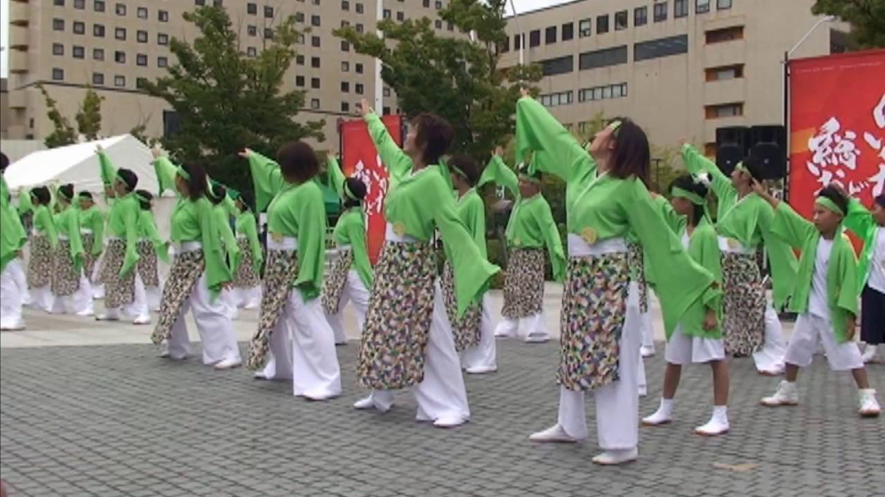 霊波之光 2016/09/17.RHKしろがね『駅南広場演舞』 YouTube
