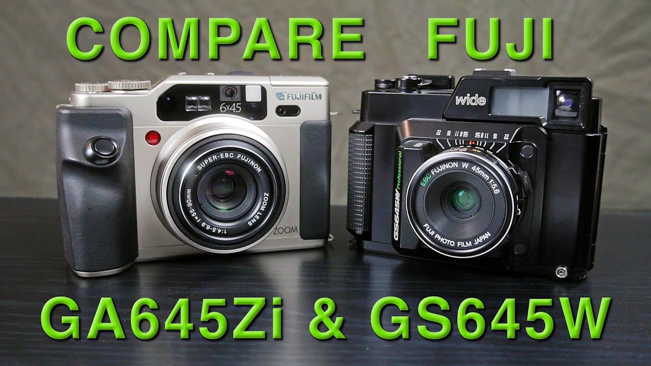 Comparing Fuji GA645Zi and GS645W
