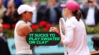Madison Keys: It sucks to play Iga Swiatek on clay