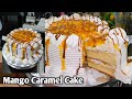 Caramel Mango Cake Madiskarteng Nanay by mhelchoice