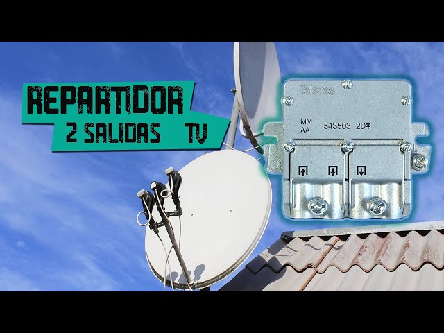 REPARTIDOR TV METRONIC - 2 SALIDAS F