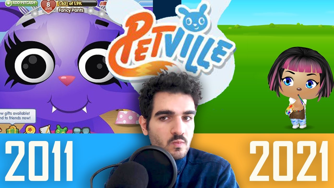 Old Facebook Games: Zynga's PetVille 