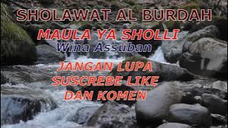 SHOLAWAT AL BURDAH MAULA YA SHOLLI  Cover by Wina Assuban