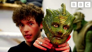 Joel turns into a DOCTOR WHO character - How prosthetics are made | Blue Peter|  CBBC