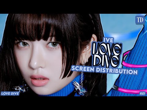 Ive ~ Love Dive - Teaser 1 Screen Time Distribution