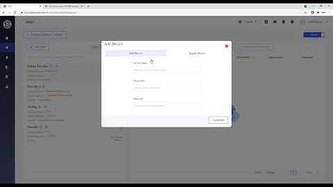 How to Create Sites and Add Devices on the COS Pro portal