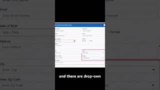 Mock up of Personal Profile form for LWC #salesforce #salesforcedeveloper #lwc