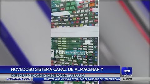 Novedoso sistema capaz de almacenar y dispensar medicamentos de forma más rápida