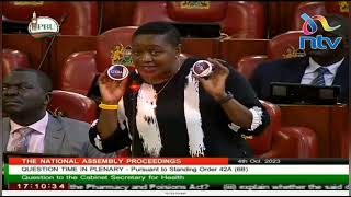 Sabina Chege calls on Parliament to ban use of Velo in Kenya