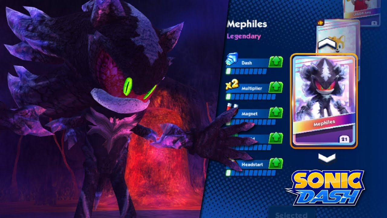 Sonic Dash - Mephiles Event Showcase Gameplay - YouTube