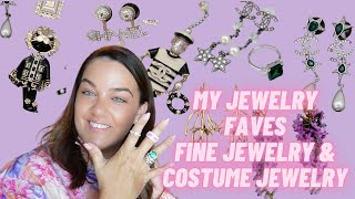 LUXURY COSTUME & FINE JEWELRY FAVOURITES FT. Canturi, Chanel, LV & Ms Blue