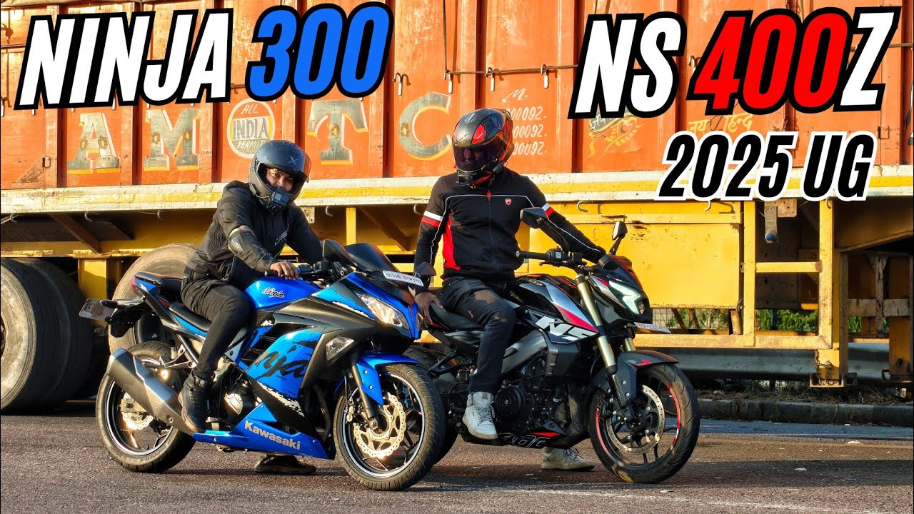 2025 Pulsar NS400Z UG vs Beast Ninja 300 | Top End Race!!