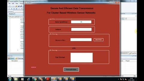 Secure and Efficient Data Transmission for Cluster-Based Wireless Sensor Networks project