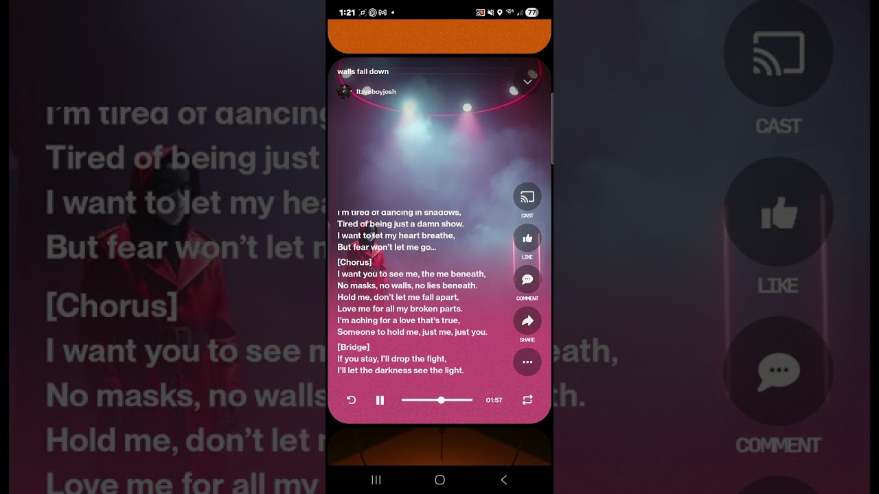 Walls fall down (AI song) 