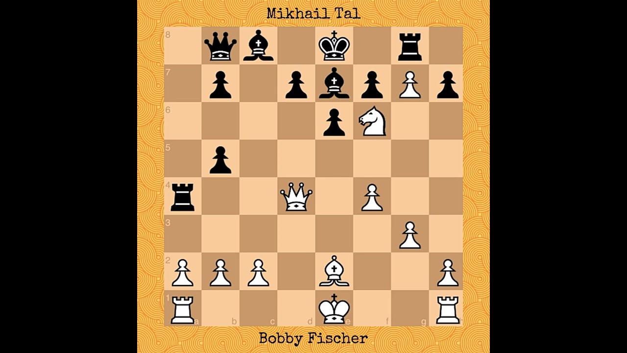 When Bobby Fischer Played Chess Like Misha Tal