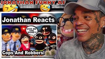 SML Gaming - SML Movie: Cops and Robbers! [reaction ft. Jonathan] [reaction]