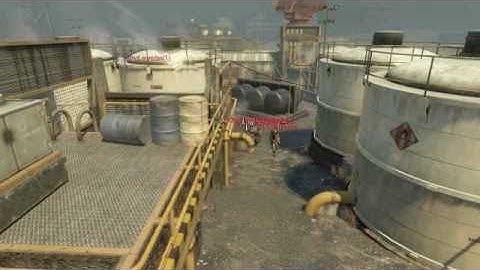 Across Map Tomahawk Kill Launch Spawn A - Black Ops Game Clip