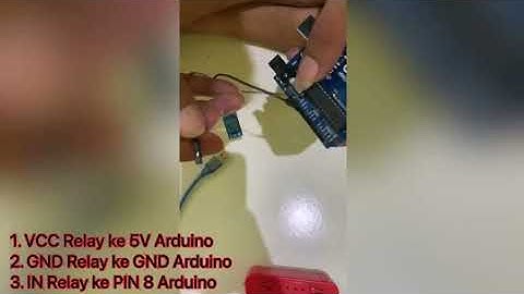 Pembalajaran Arduino Dasar Menggunakan Relay Pada Kipas Angin Otomatis