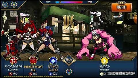 Skullgirls (mobile) A Fishbone To Pick 33% finish and Unlock 2 Main Story