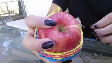 MAKING A APPLE EXPLODE