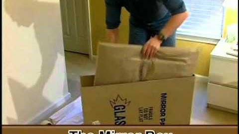 Packing Moving Boxes Series Video 3