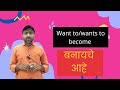🔥 I Want to Become... | 'बनायचं आहे' इंग्रजीत कसं म्हणायचं? | Speak English Like a Pro! 🔥