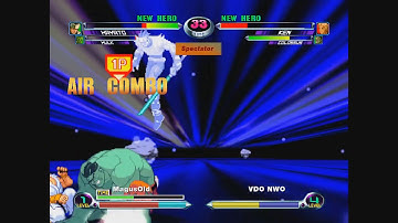 MvC2: MagusOld - Hayato/Hulk Comeback vs 3 chars