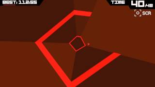 Super Hexagon | Hexagon (Hard) Complete screenshot 4