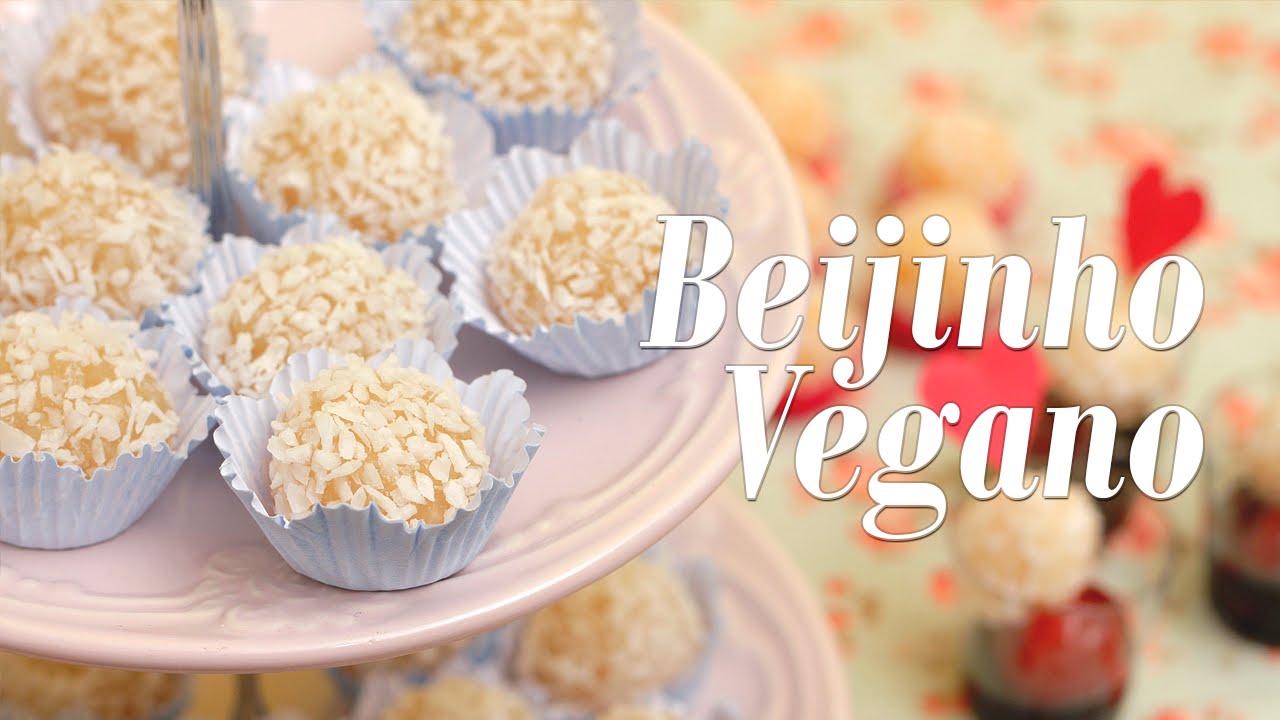 COMO FAZER BEIJINHO VEGANO SEM LEITE CONDENSADO (ESPECIAL DE CASAMENTO)