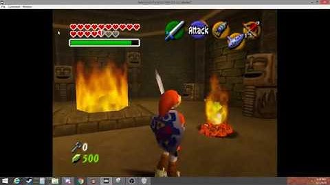 Ocarina of Time Randomizer Part 1 Gerudo Training Grounds