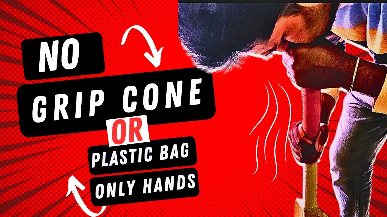 New Way Of Applying Bat Grip With Hands And Mouth😱😱😱😱cricket shortvideo YouTube