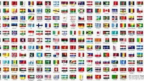 All country flags on 3x3- 1