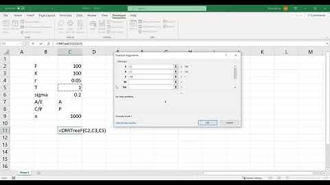 VBA Static Code for estimating Options on Futures using a Cox, Ross and Rubinstein tree
