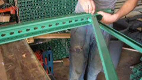 Par Steel-Assembly of Pallet Rack Upright Frame-0803 (2)