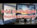How do dual monitors work?
