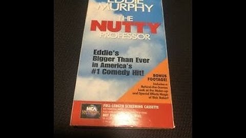 Opening To The Nutty Professor (1996) 1996 Demo VHS (Re-Done With iPhone 13).